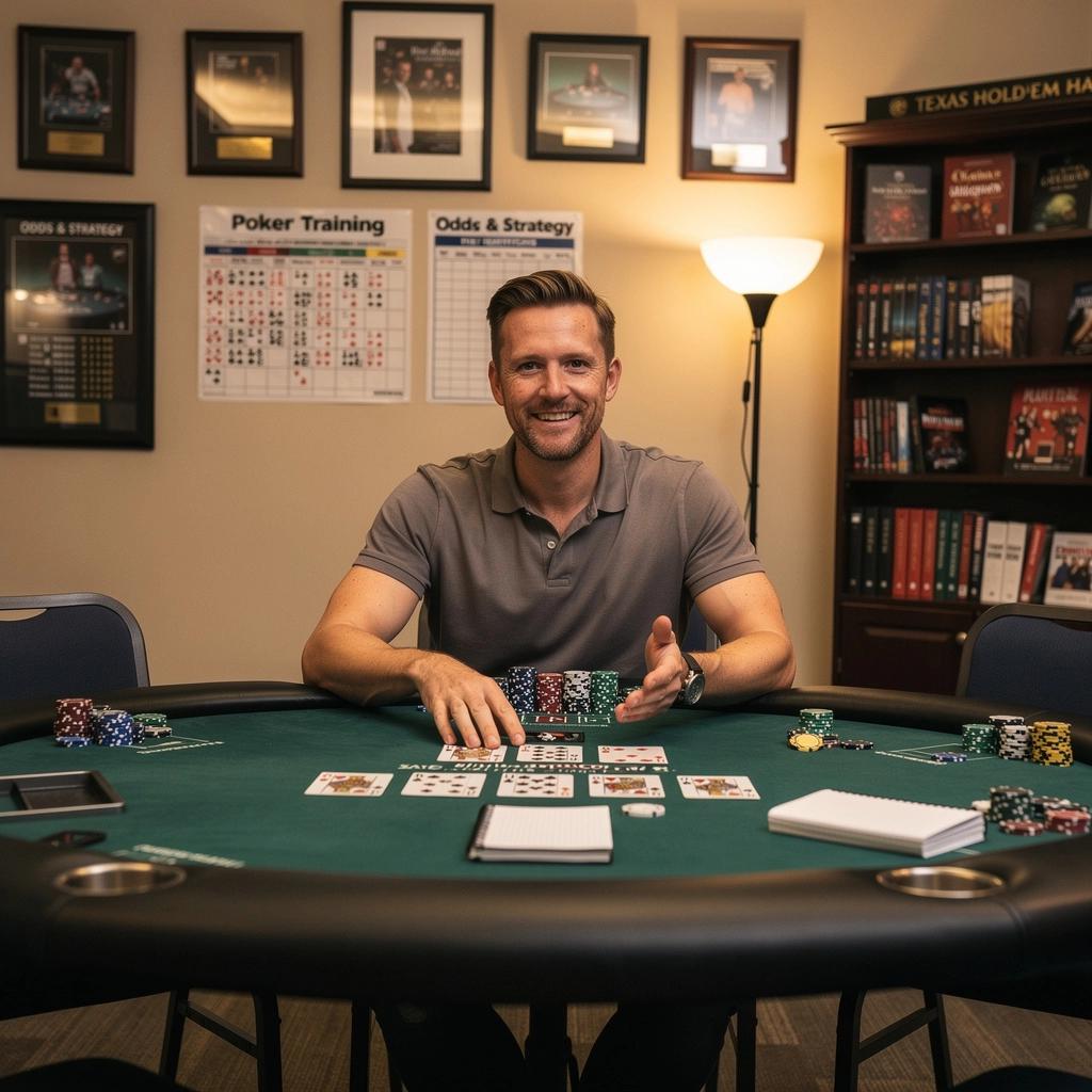 Eine Gruppe von Spielern diskutiert Strategien während eines Turniers.