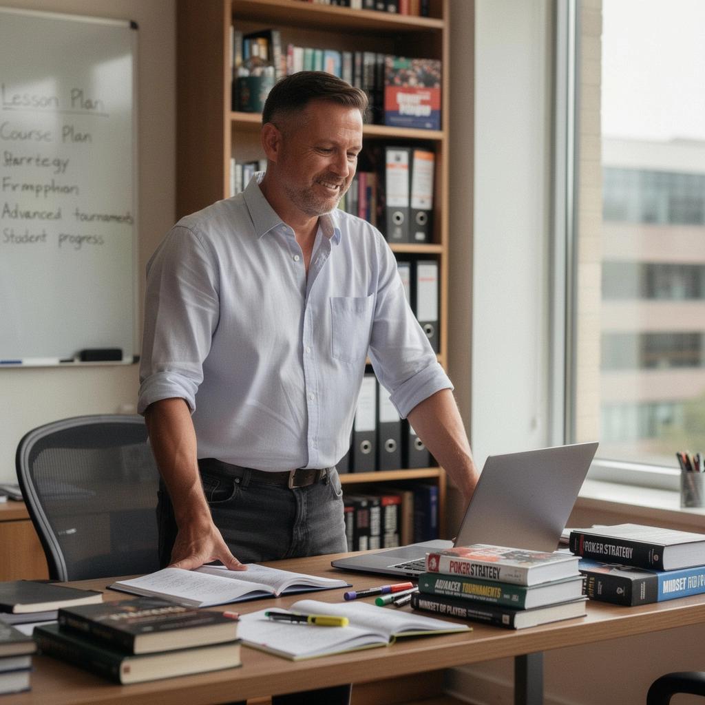 Eine Hand, die ein Ass und ein König in Texas Hold'em hält.