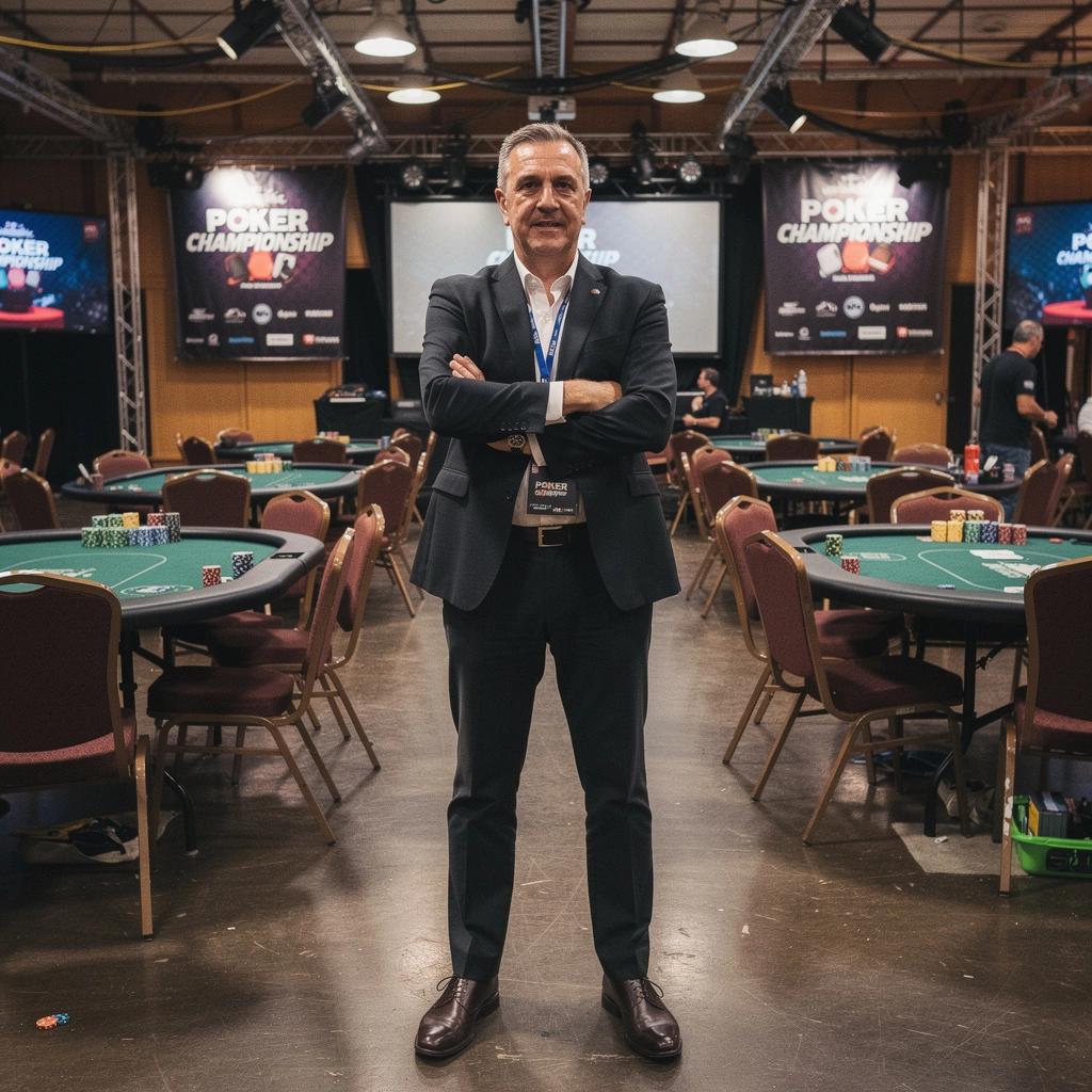 Ein Pokerlehrer erklärt die Regeln eines Turniers vor einer Klasse.